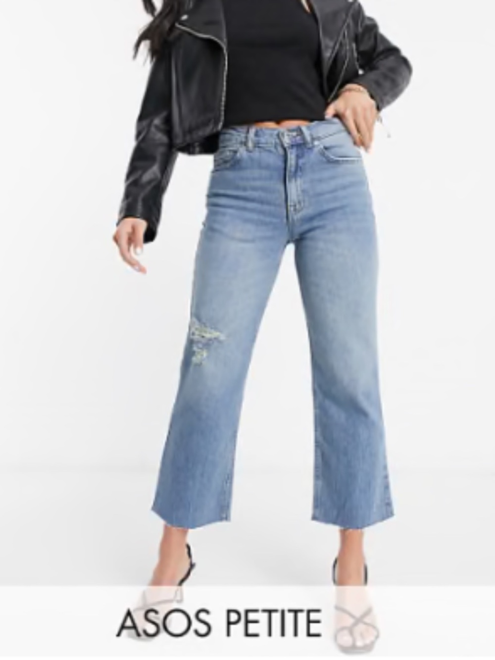 ASOS | crop denim